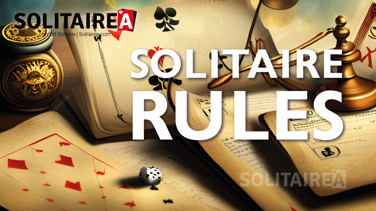 قواعد سوليتير وجميع الطرق المختلفة للعب اللعبة