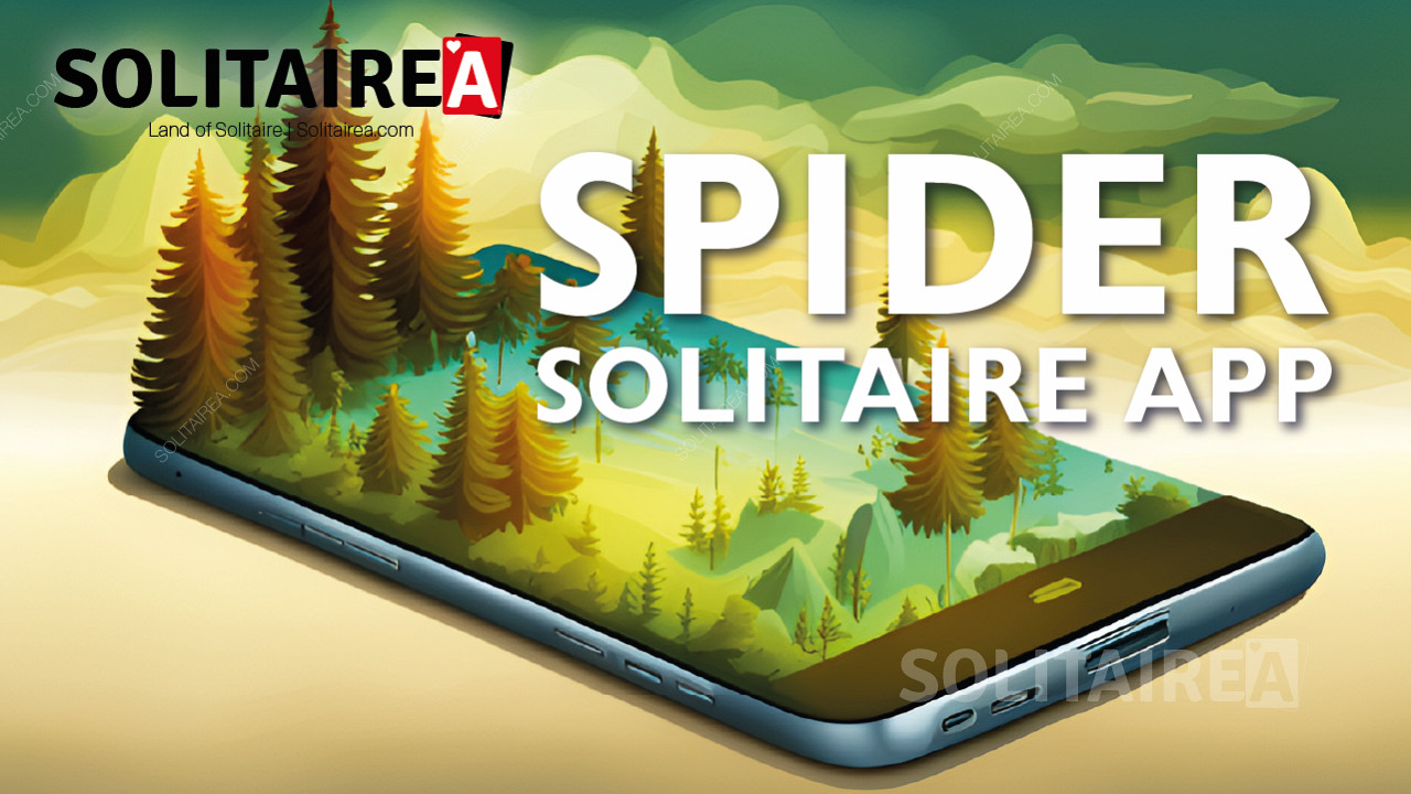 العب واربح Spider Solitaire باستخدام تطبيق Spider Solitaire